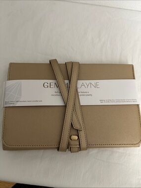 NWT Gemma Layne Roll Up Travel Jewelry Organizer